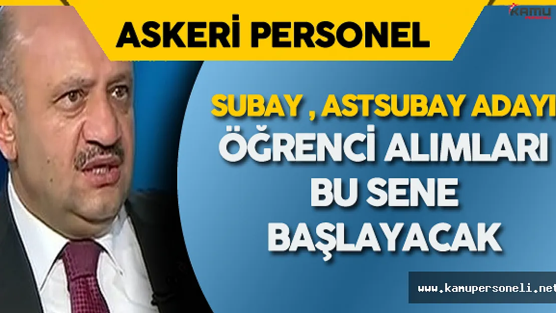 Fikri Işık: &quotMilli Savunma Üniversitesi Bu Sene Öğrenci Alımı Yapacak"