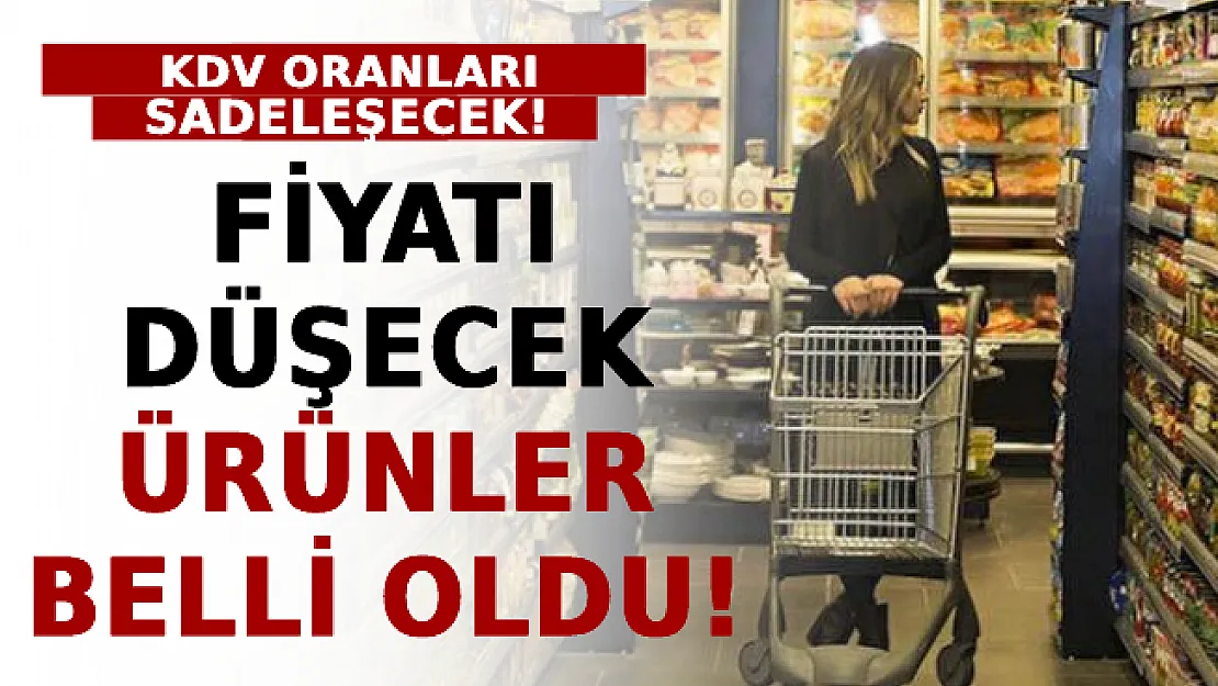 Fiyatı Düşecek Ürünler Belli Oldu!