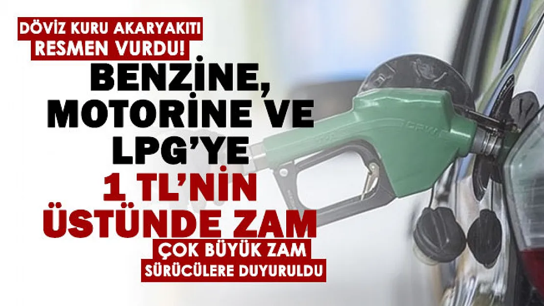 Flaş gelişme! Benzine, motorine ve LPG otogaza 1 liranın üstünde zam geliyor! Benzinliklerin önünde kuyruklar oluştu