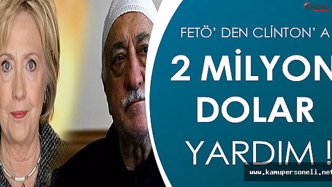 FLAŞ İDDİA ! FETÖ' den ABD Başkanlık Seçimlerine 2 Milyon Dolarlık Yardım!