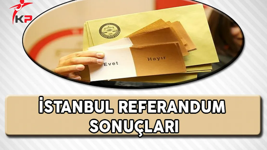 Flaş !!! İstanbul'da Hayır Oyları Öne Geçti !