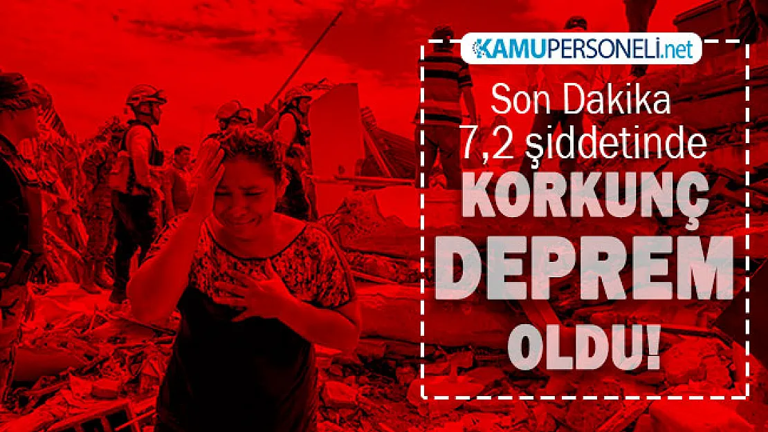 Flaş, ülke şokta: 7,2 şiddetinde deprem oldu! Peş peşe açıklama geliyor: Tsunami alarmı verildi