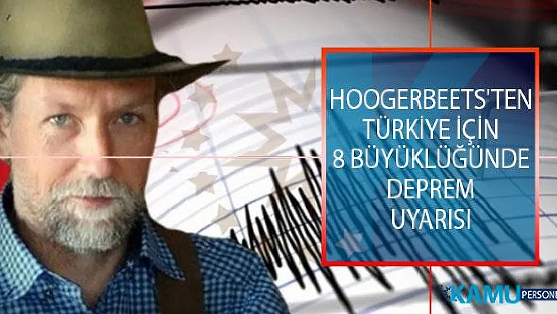 Frank Hoogerbeets'ten Türkiye İçin 8 Büyüklüğünde Deprem Uyarısı!