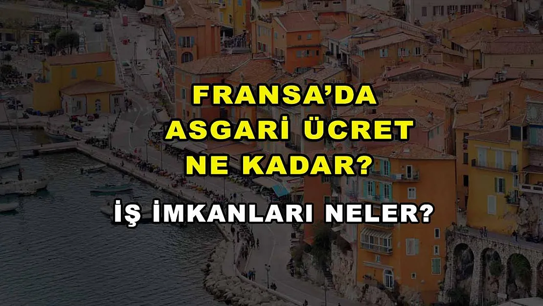 Fransa'da Asgari Ücret Ne Kadar? İş İmkanları Neler?