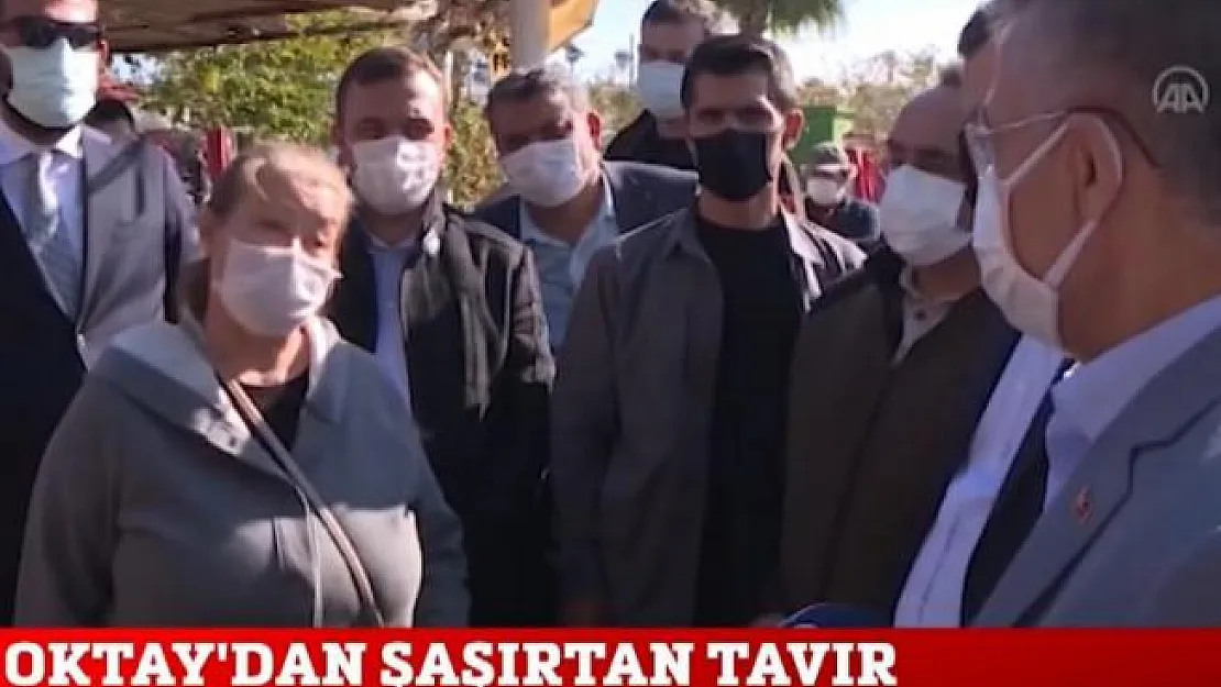Fuat Oktay'dan depremzedeye akıl almaz kıyaslama!