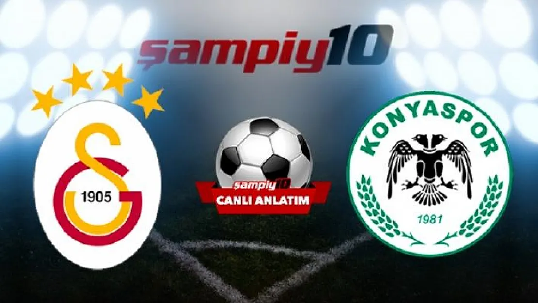 Galatasaray Konyaspor maçı Türk Telekom Stadı'nda oynanacak