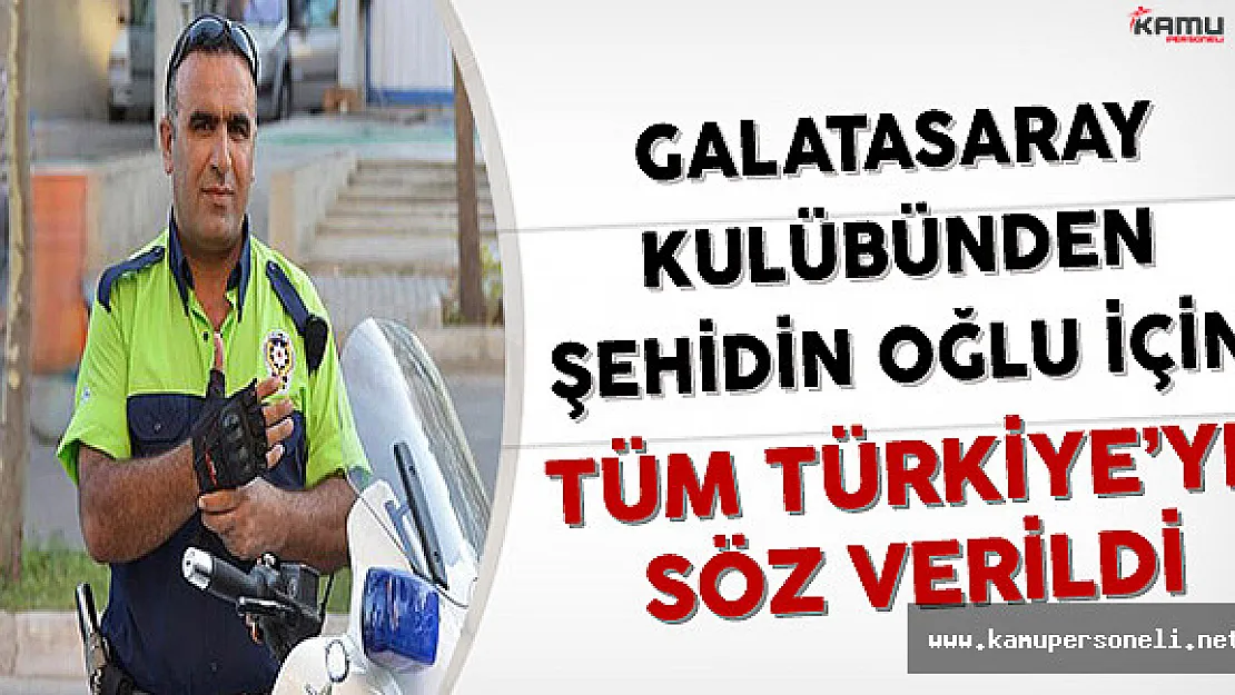 Galatasaray Kulübünden İzmir Şehidi Fethi Sekin'in Oğlu İçin Tüm Türkiye'ye Söz