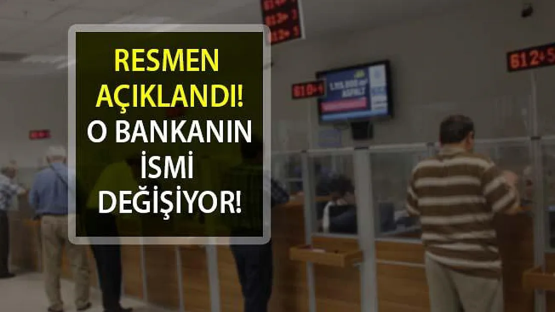 Garanti Bankası İsim Değiştiriyor! Garanti Bankası'nın Yeni İsmi Ne Olacak?