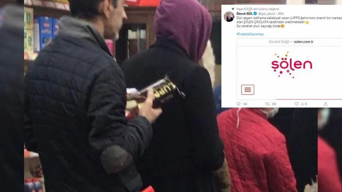 Gaziantep valisinden esprili luppo paylaşımı!