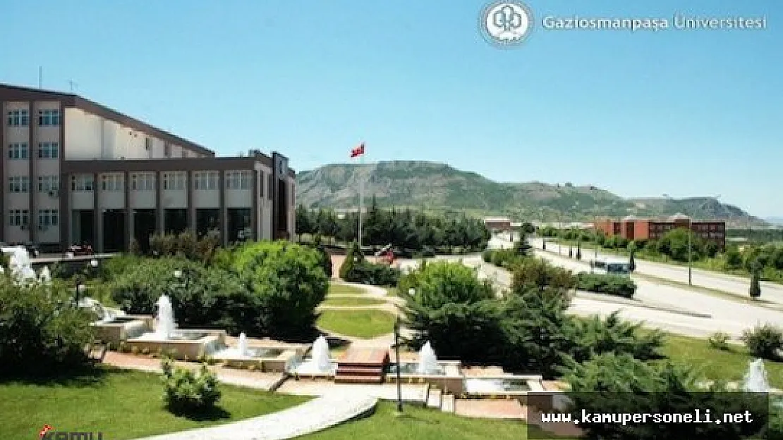 Gaziosmanpaşa Üniversitesi 12 Akademik Personel Alım İlanı