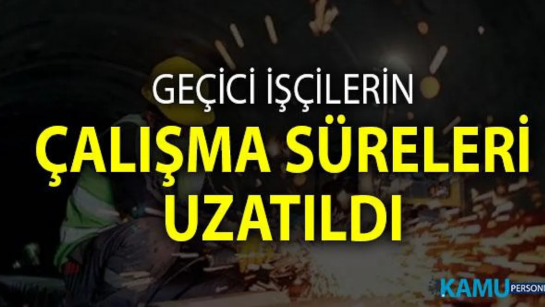 Geçici İşçilerin Çalışma Süresi Uzatıldı! İşte Tarım ve Orman Bakanlığı kararı