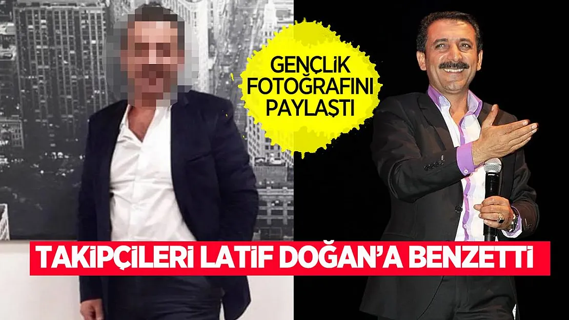 Gençlik fotoğrafını paylaşan ünlü ismi Latif Doğan'a benzettiler!