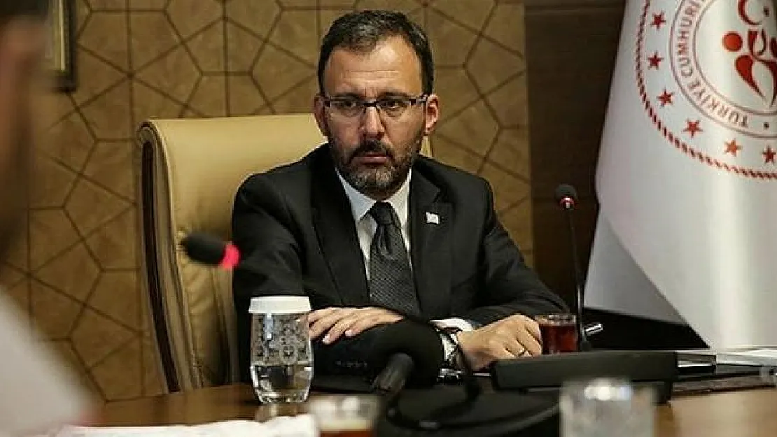 Gençlik ve Spor Bakanı Kasapoğlu'ndan Müjdeli Açıklama