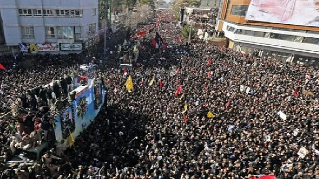 General Süleymani'nin cenazesinde izdiham: 35 ölü!