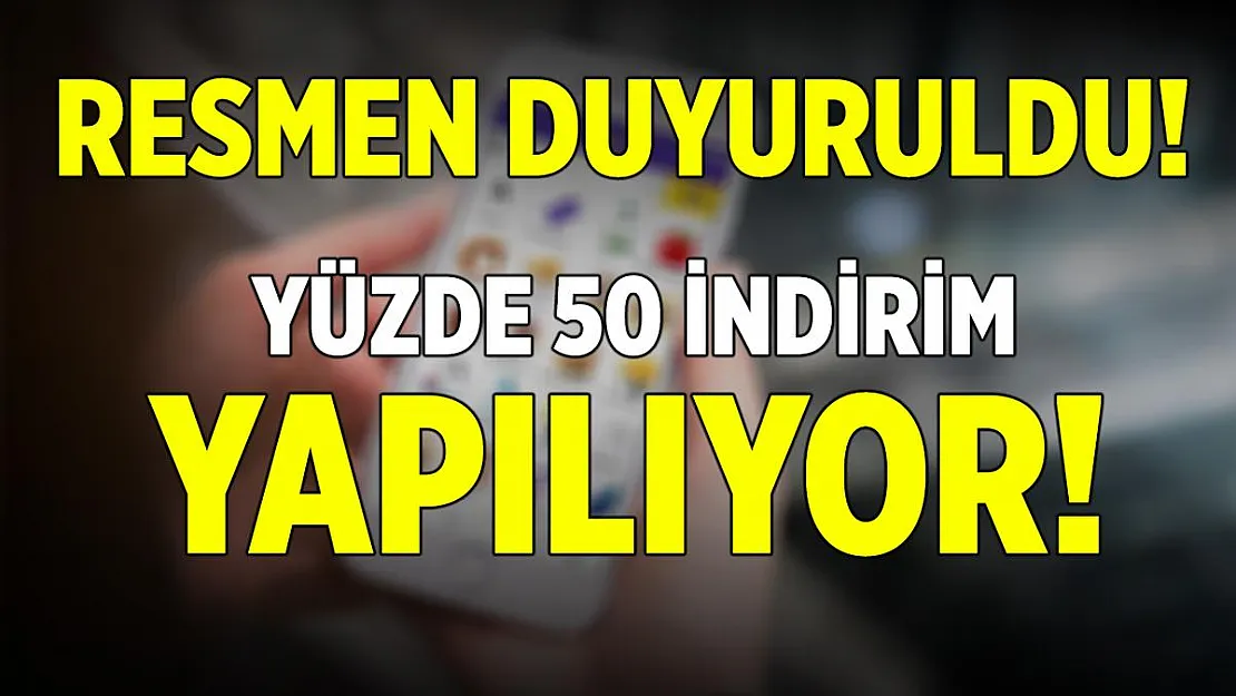 Getir uygulaması resmen duyurdu! Yüzde 50 indirim kampanyası başladı!