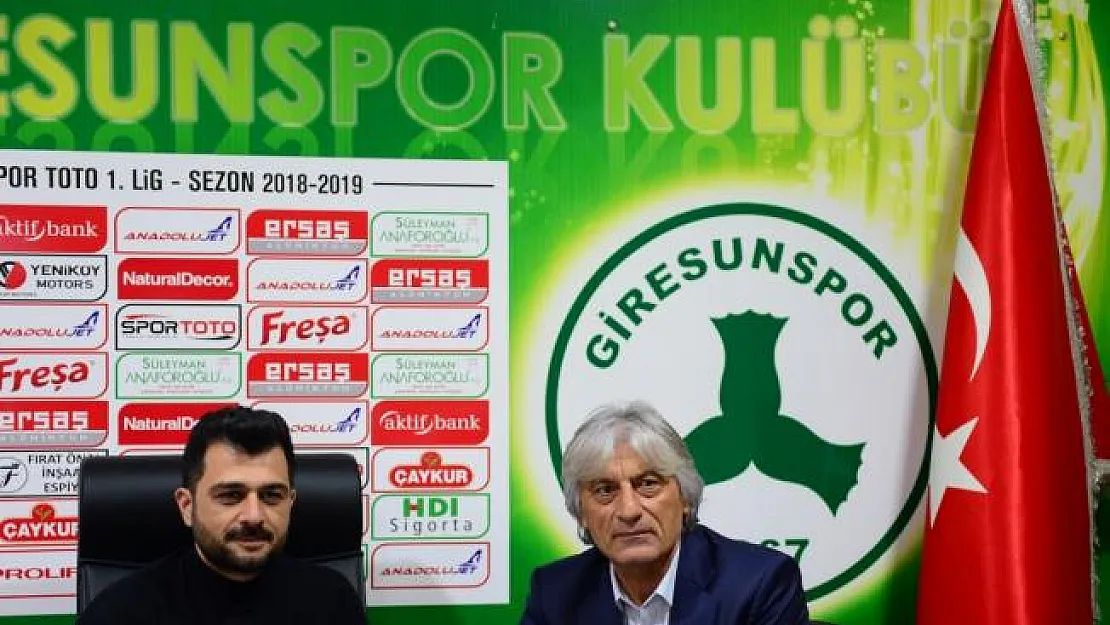 Giresunspor, Kemal Kılıç ile sözleşme imzaladı