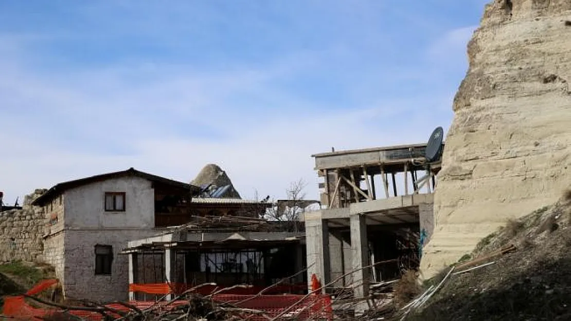 Göreme'deki otel inşaatının durdurulması