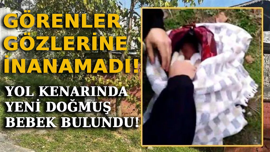 Görenler Gözlerine İnanamadı: Yol Kenarında Yeni Doğmuş Bebek Bulundu