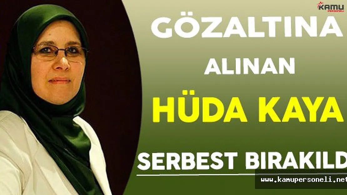 Gözaltına Alınan HDP İstanbul Milletvekili Kaya Serbest Bırakıldı