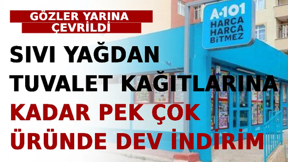 Gözler Yarına Çevrildi! Sıvı Yağdan Tuvalet Kağıtlarına Kadar Pek Çok Üründe Dev İndirim Yapıldı!