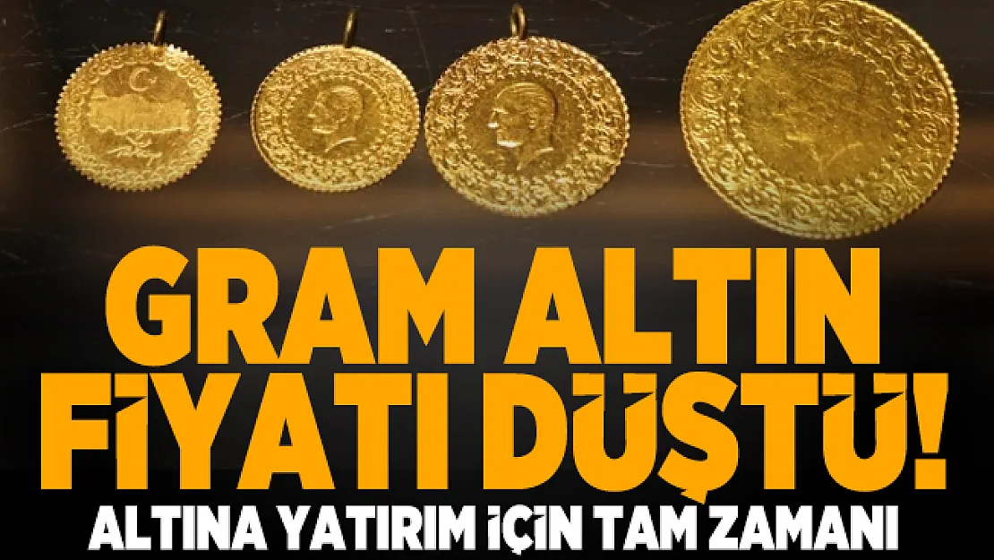 Gram altın fiyatı düştü! 11 Kasım altın fiyatları son durum
