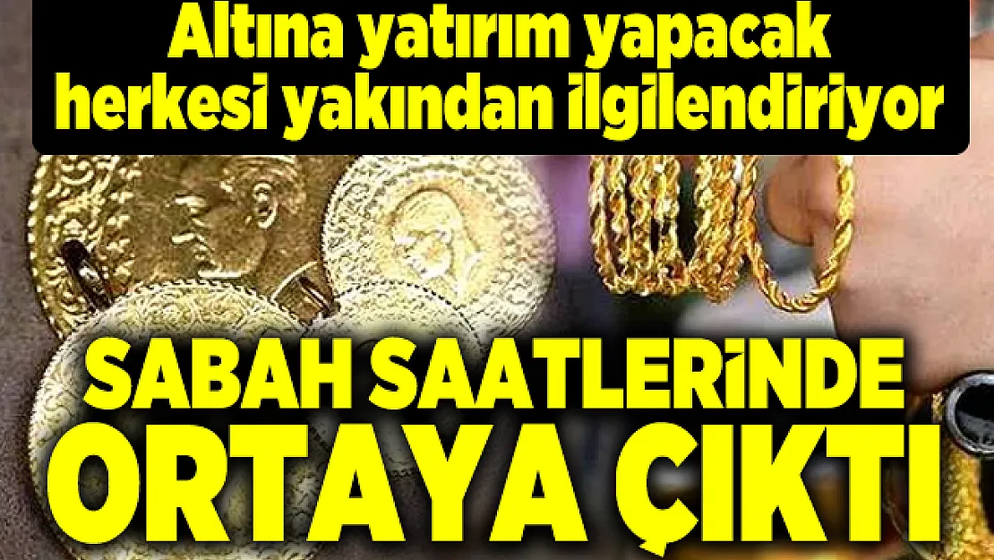 Gram altın fiyatı ne kadar? 2 Kasım çeyrek altın fiyatı son durum!