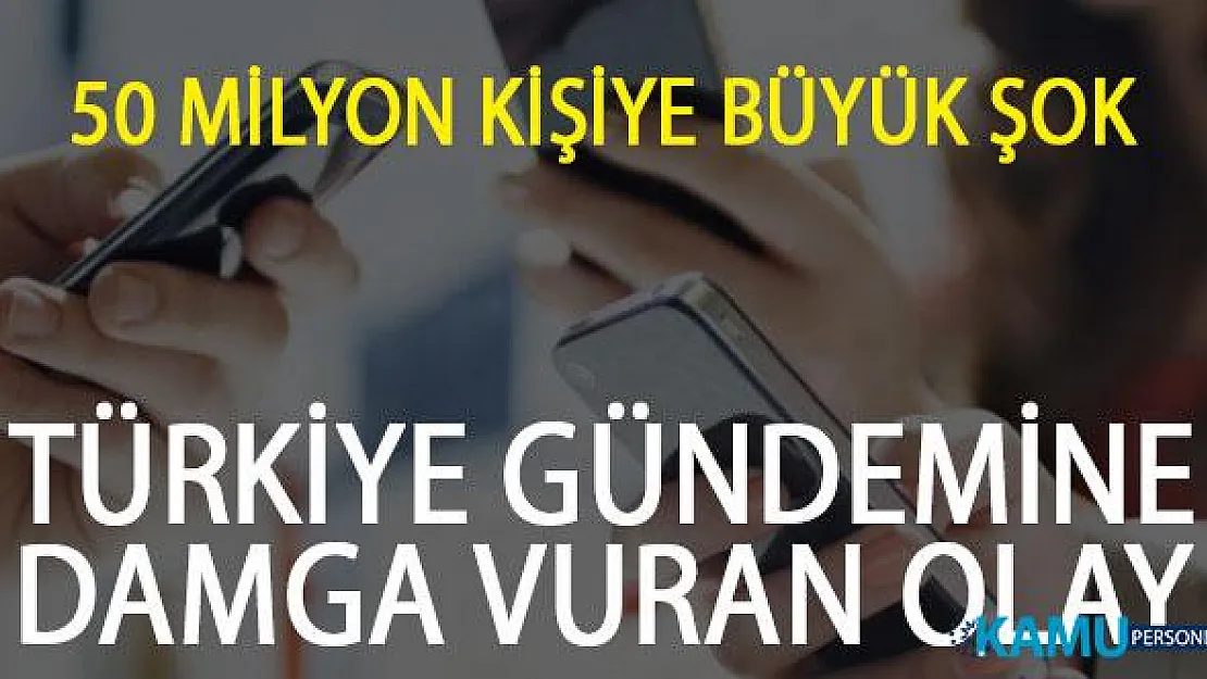 GSM Firması Şifresi Ele Geçirildi! 50 Milyon Kişinin Kimlik Bilgileri Karaborsada Satıldı!