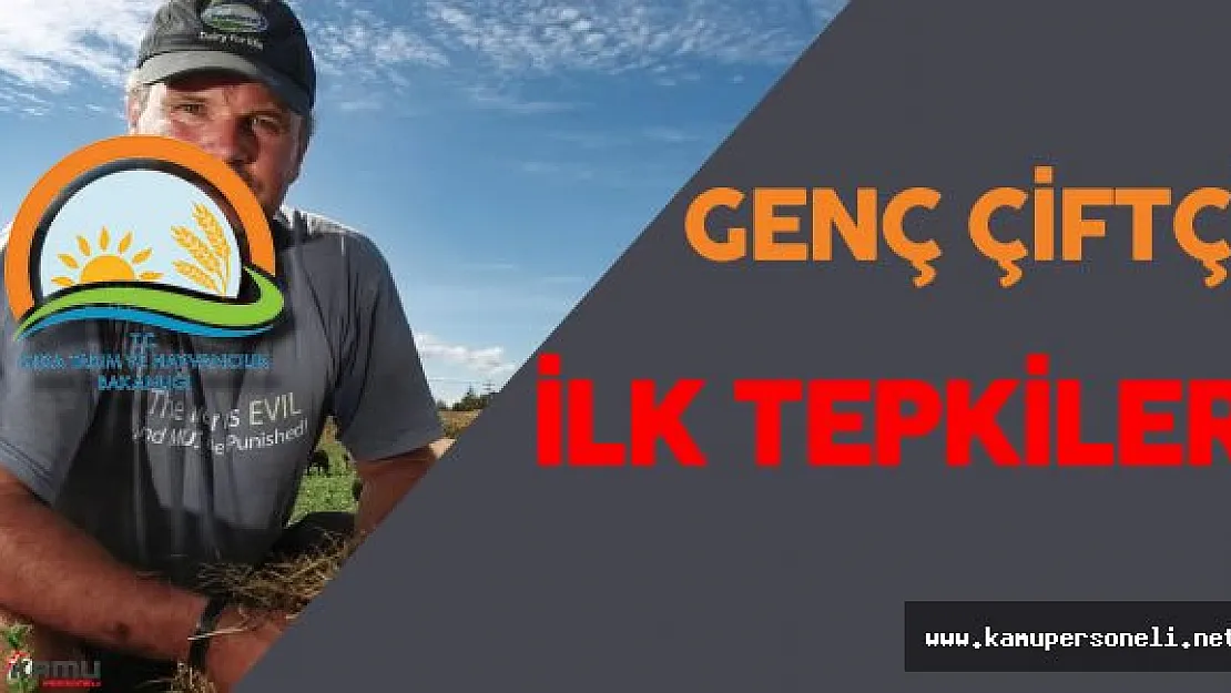 GTHB Genç Çiftçi Hibe Sonuçları için İlk Tepkiler Geldi