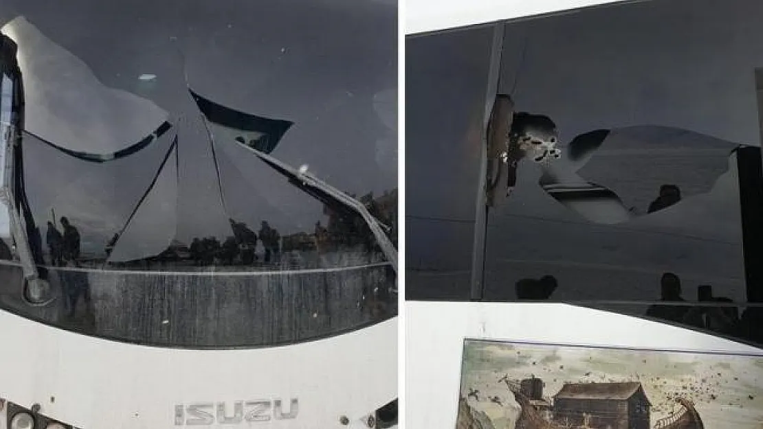 Gümrük Müdürlüğüne ait midibüse roketli saldırı düzenlendi! Çok sayıda yaralı olduğu bildirildi!