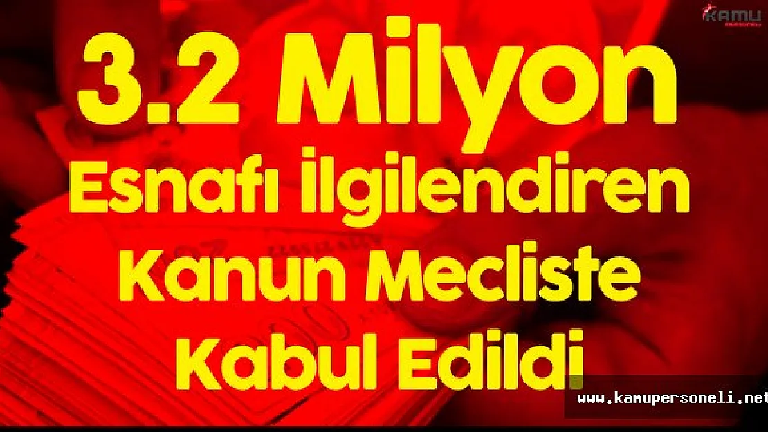Gümrük ve Ticaret Bakanı Tüfenkçi'den Esnafa Müjdeli Haber