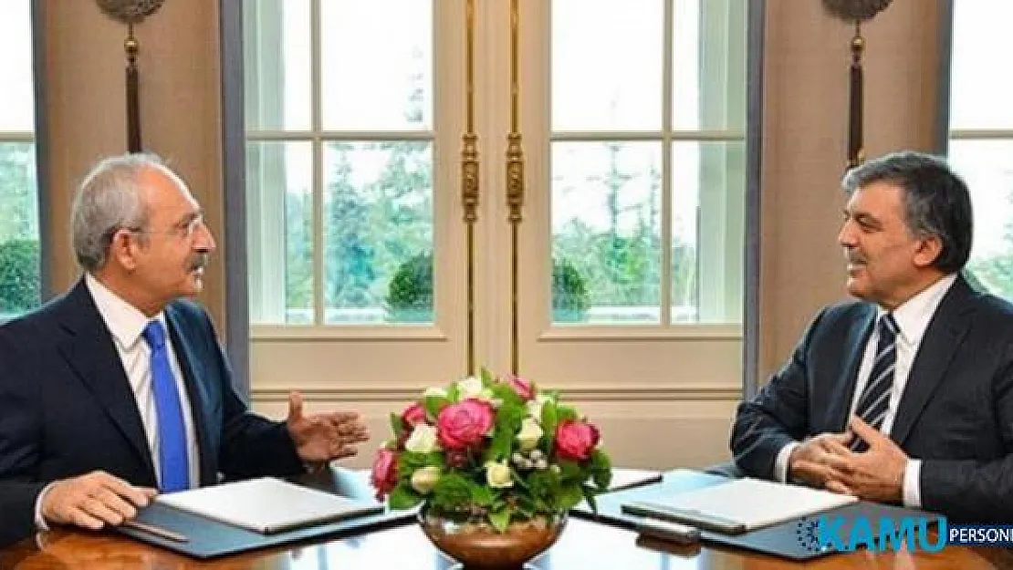 Gündemi Sarsacak İddia: CHP'lideri Kılıçdaroğlu Abdullah Gül'e 2023'te Adaylık İçin Söz Verdi