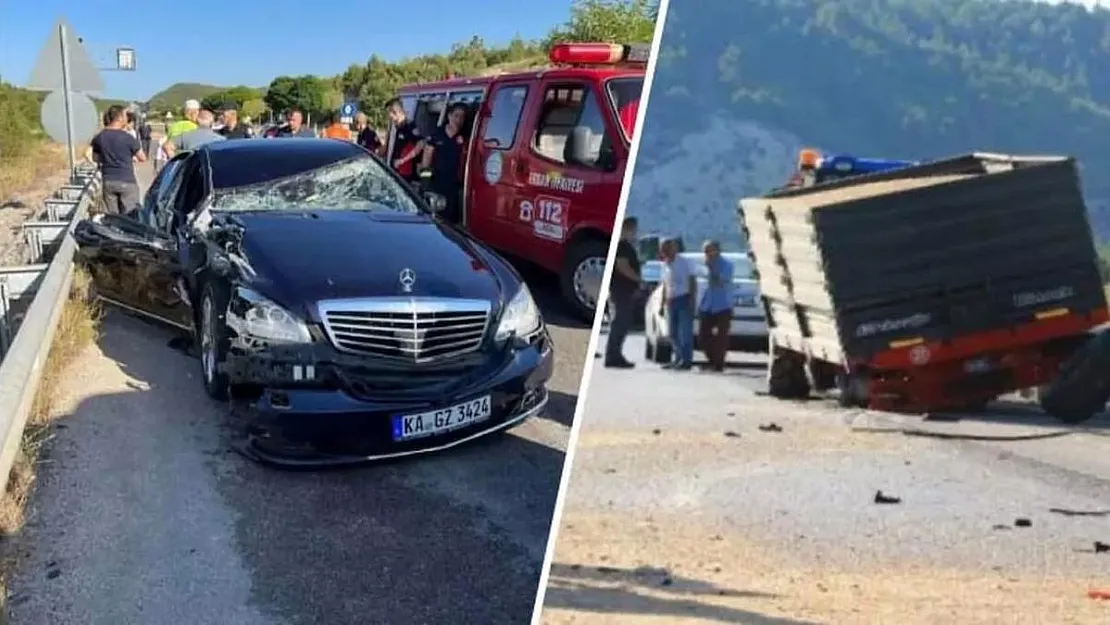 Gurbetçi Aile Tatilden Dönerken Kaza Yaptı: 1 Ölü, 1 Yaralı