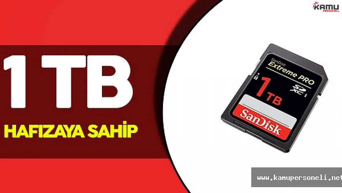 Hafıza Kartının Boyutu Devrim Niteliğinde: 1 TB Hafıza