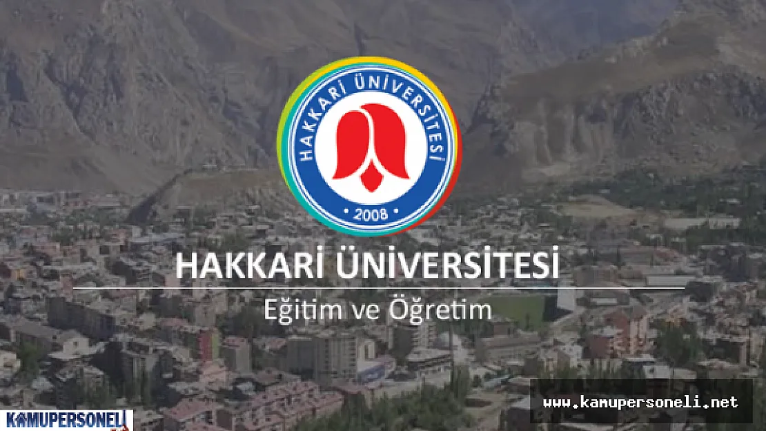 Hakkari Üniversitesi 2 İç Denetçi Alacak