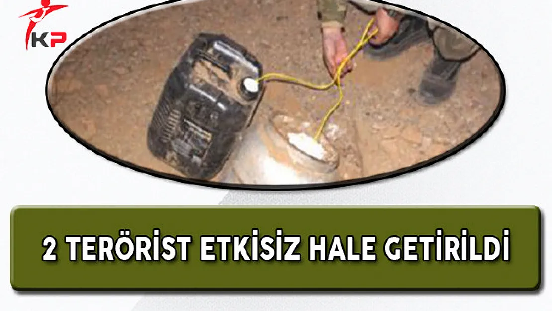 Hakkari'de 2 PKK'lı Terörist Etkisiz Hale Getirildi!