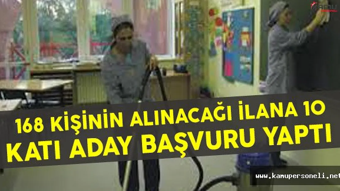 Halil İbrahim Coşkun: &quot168 Kişinin Alınacağı İlana 10 Katı Başvuru Yapıldı ! "