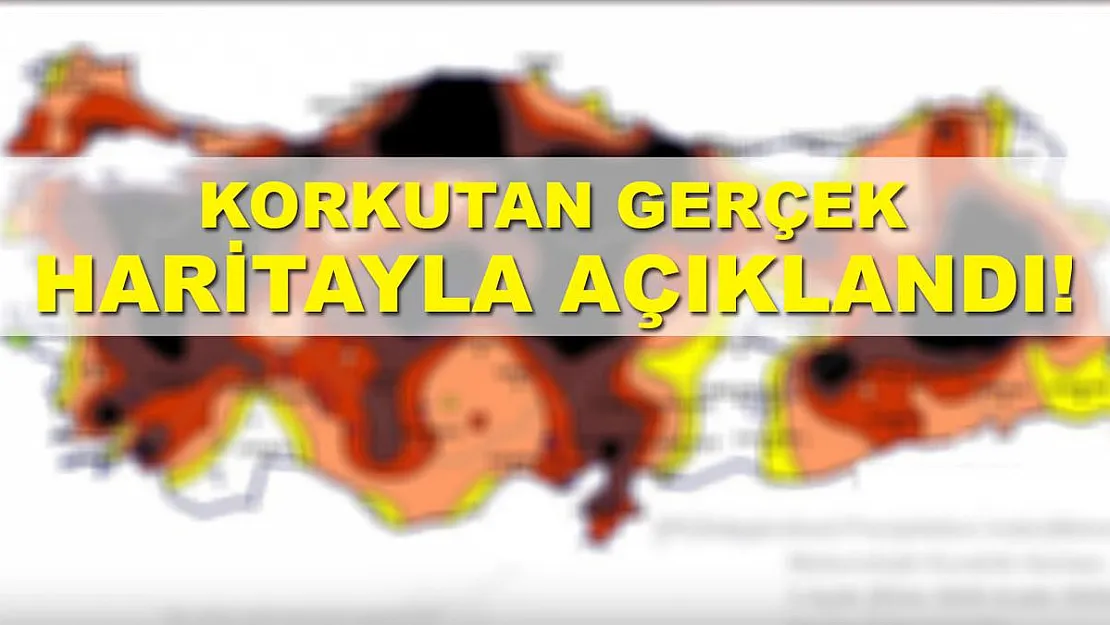 Harita ile korkutan gerçek açıklandı!