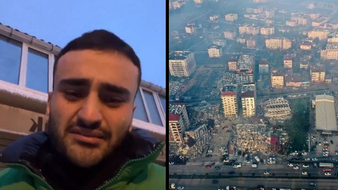 Hatay doğumlu fenomen CZNBurak canlı yayında ağlayarak destek istedi!