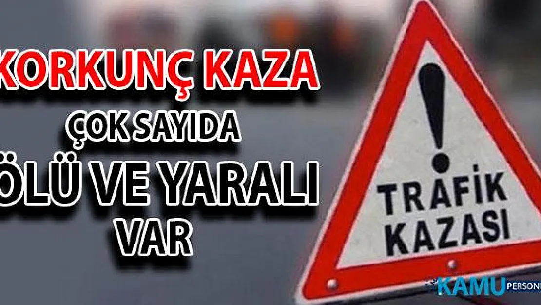 Hatay Reyhanlı'da Trafik Kazası: Korkunç Kazada Çok Sayıda Ölü ve Yaralılar Var