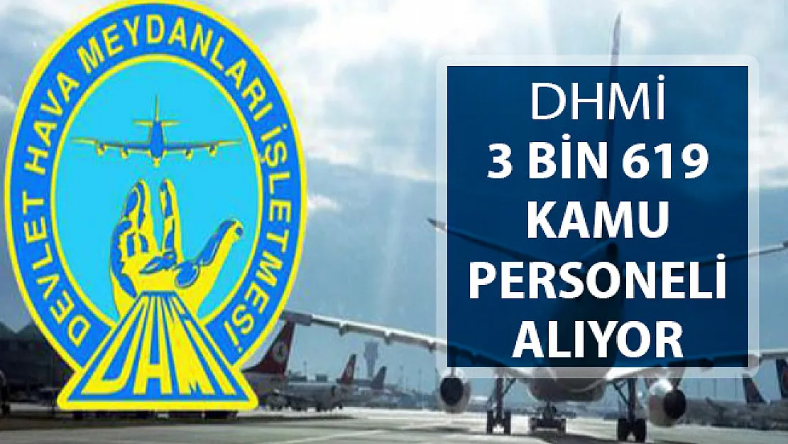 Havalimanlarına 3 Bin 619 Personel Alımı Yapılacak
