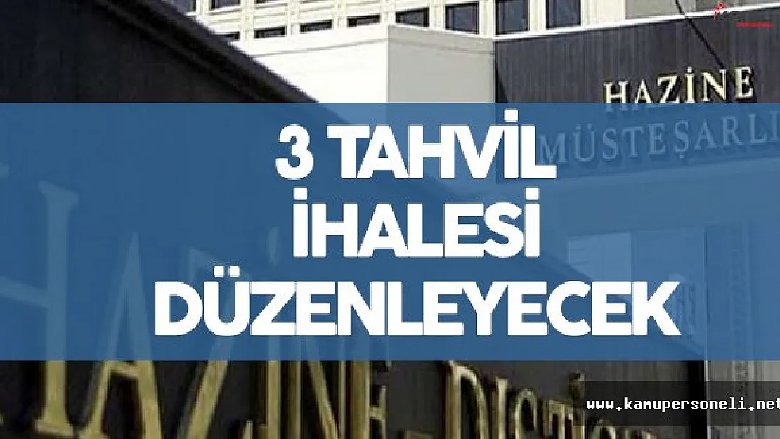 Hazine Müsteşarlığı 26 Eylül'de 3 Tahvil İhalesi Gerçekleştirecek