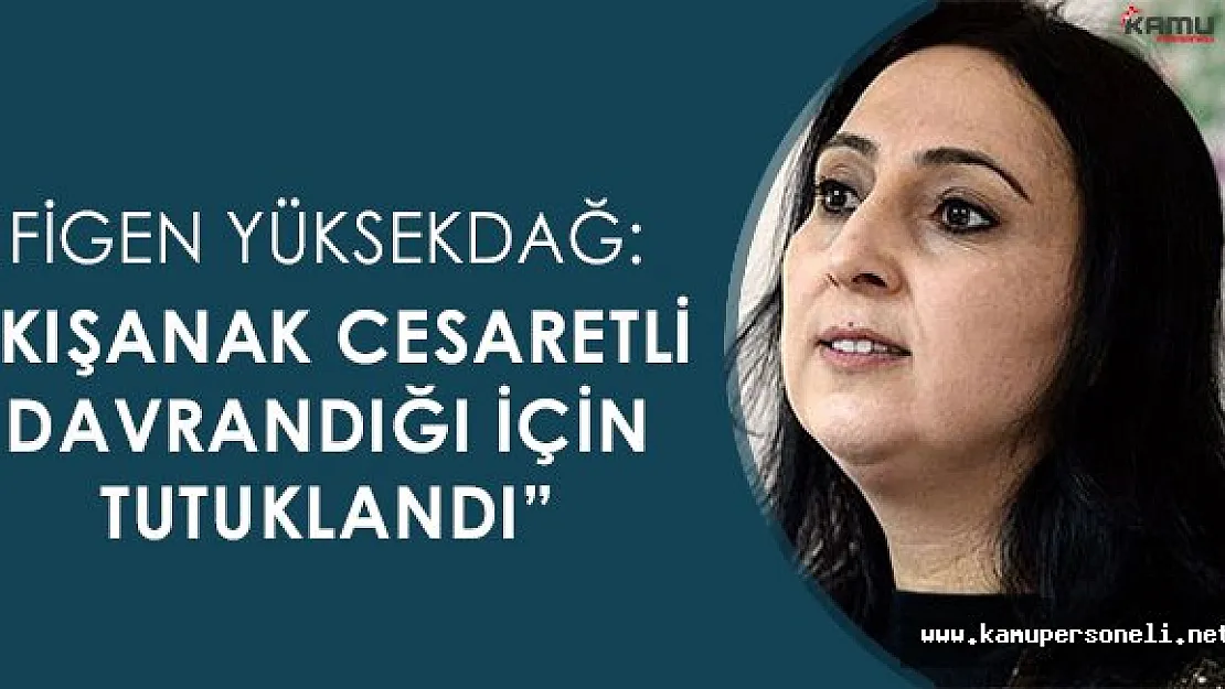 HDP Eş Genel Başkanı Yüksekdağ: &quotKışanak kadın cesaretini kuşandı ve doğruları söyledi"
