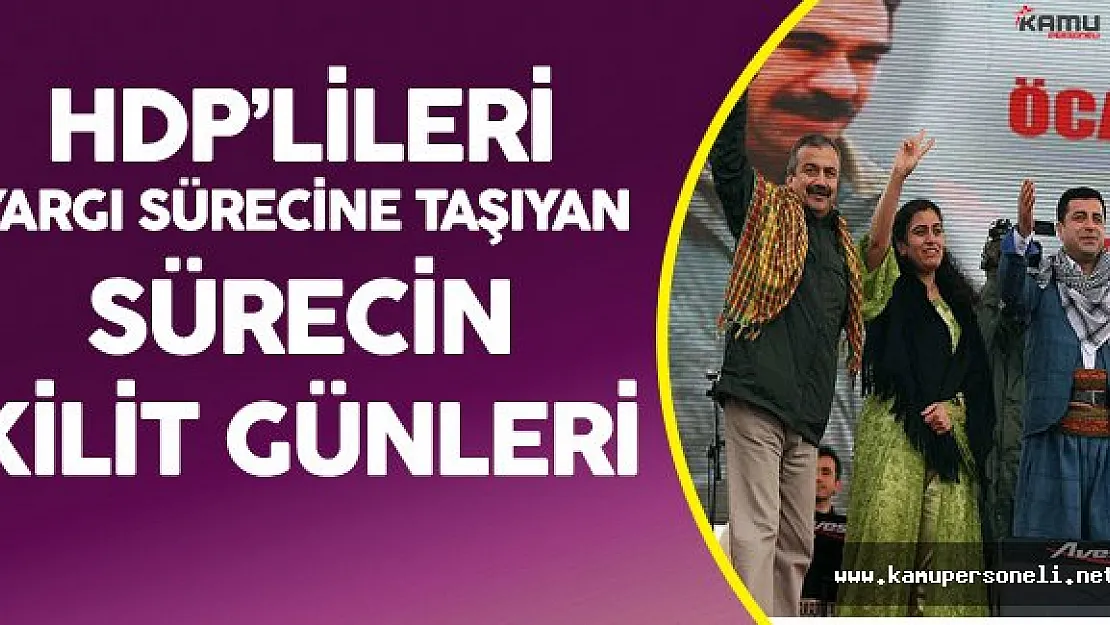HDP'lileri Yargı Sürecine Taşıyan Konuşmalar ve Eylemler