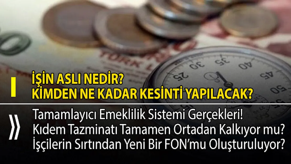 Her çalışanın maaşından yüzde 3 kesinti yapılacak!