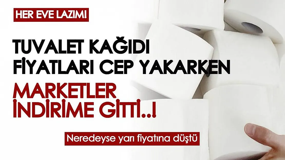 Her eve lazım tuvalet kağıdı fiyatları da artık cep yakıyor! En uygun tuvalet kağıdı fiyatları, yüzde 32 indirim yapıldı...