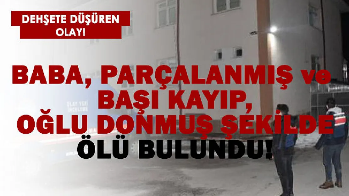 Her satırı dehşet verici! Baba parçalara ayrılmış, oğlu donmuş şekilde ölü bulundu!