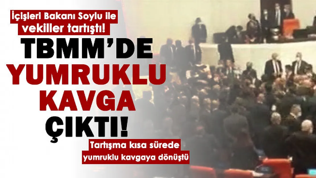 Her yıl gelen görüntülere bir yenisi daha eklendi! Meclis'te yumruk yumruğa kavga çıktı