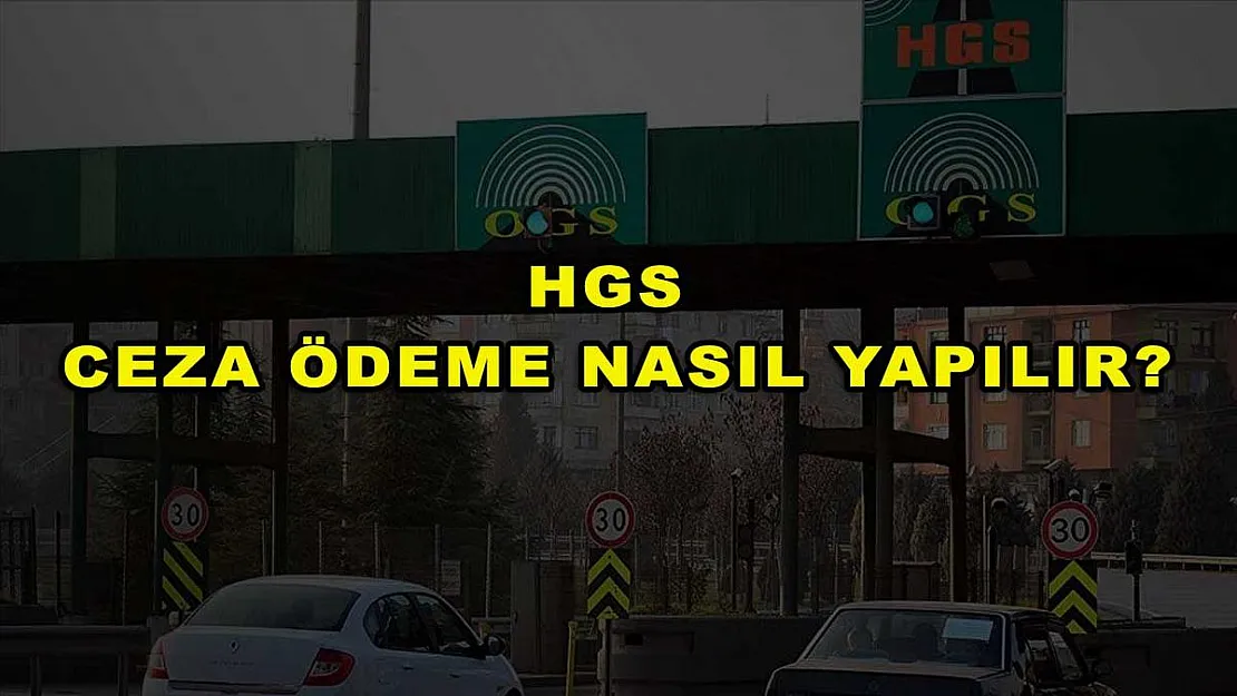 HGS Ceza Ödeme Nasıl Yapılır?