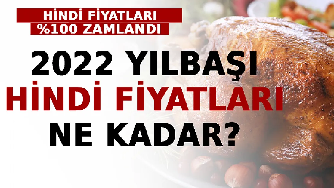 Hindi Fiyatları %100 Zamlandı: 2022 Yılbaşı Hindi Fiyatları Ne Kadar?
