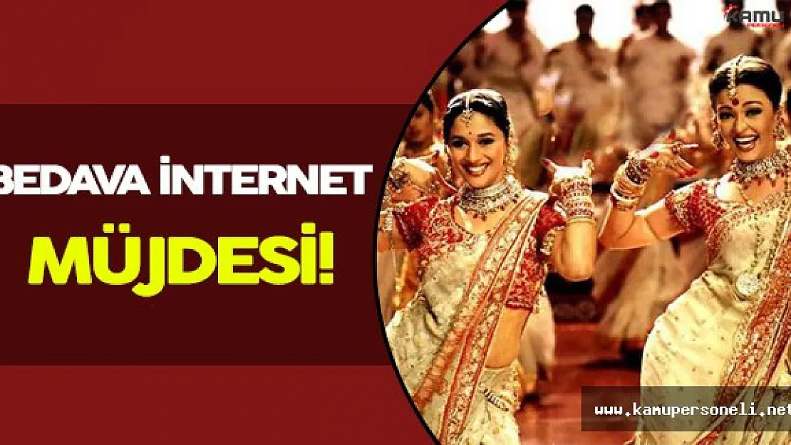 Hindistan' da Bedava İnternet' e Kavuştu